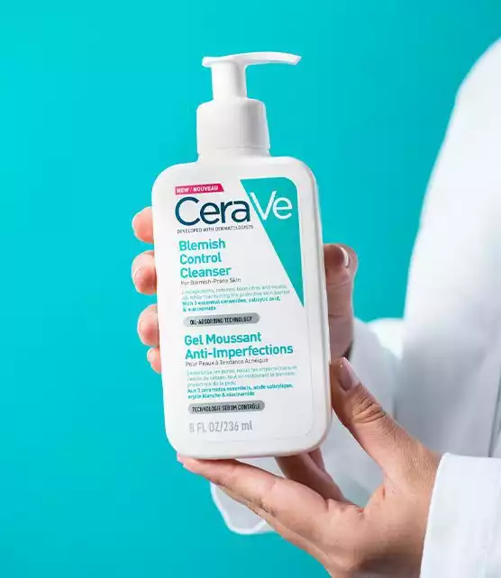 ژل شوینده ضد جوش سراوی