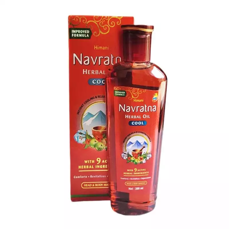 روغن گیاهی Navratna – محصولی کامل برای سلامت مو و آرامش ذهن