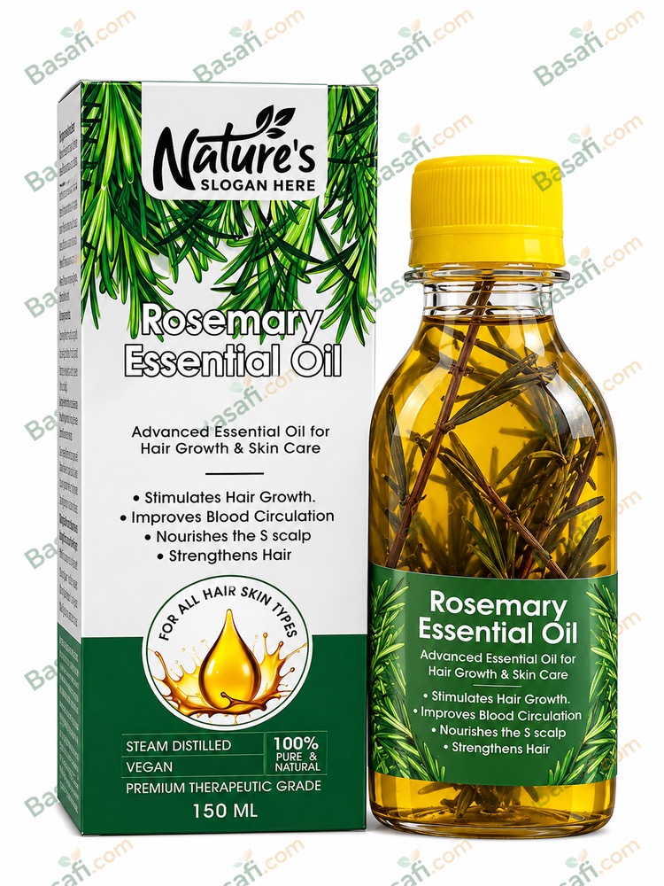 روغن رزماری نیچرز (Nature's) حجم ۱۵۰ میلی‌لیتر | مناسب مراقبت از مو و پوست